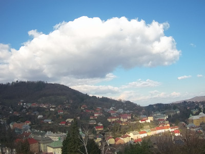 webkamera Banská Štiavnica 25.3.2025 14:58:41