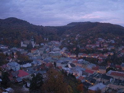 webkamera Banská Štiavnica 31.10.2024 16:40:02