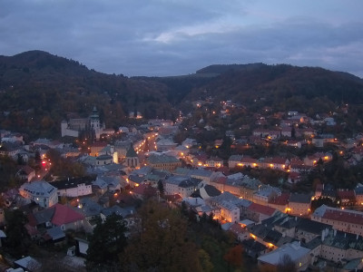 webkamera Banská Štiavnica 31.10.2024 16:50:02