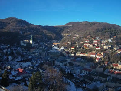 webkamera Banská Štiavnica 25.12.2024 14:15:02