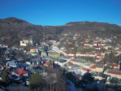 webkamera Banská Štiavnica 27.12.2024 10:55:03