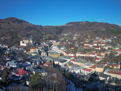 webkamera Banská Štiavnica 27.12.2024 11:10:23