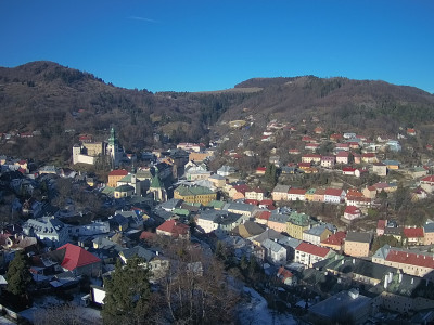 webkamera Banská Štiavnica 27.12.2024 12:10:41