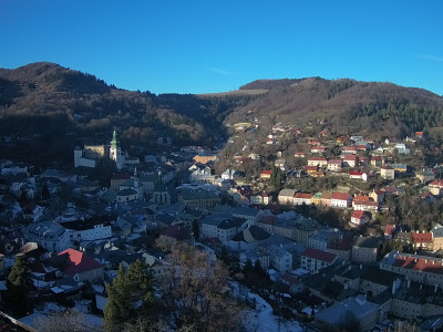 webkamera Banská Štiavnica 27.12.2024 14:15:03