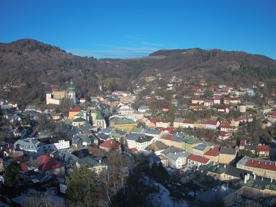 webkamera Banská Štiavnica 28.12.2024 10:10:02