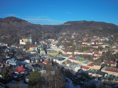 webkamera Banská Štiavnica 28.12.2024 10:45:02