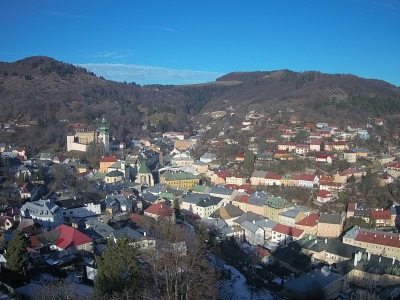 webkamera Banská Štiavnica 28.12.2024 10:55:02