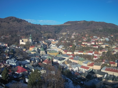 webkamera Banská Štiavnica 28.12.2024 11:10:03