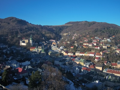 webkamera Banská Štiavnica 28.12.2024 13:45:02