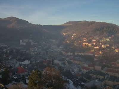 webkamera Banská Štiavnica 30.12.2024 14:40:03