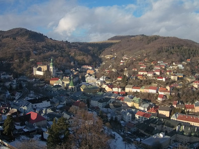 webkamera Banská Štiavnica 3.1.2025 13:50:03