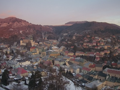 webkamera Banská Štiavnica 5.1.2025 07:40:03