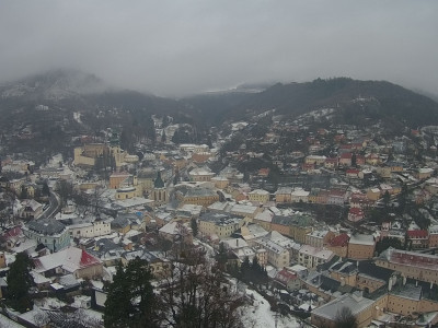 webkamera Banská Štiavnica 7.1.2025 08:45:03