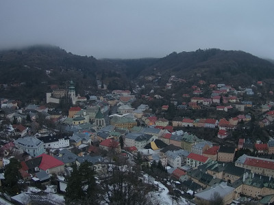 webkamera Banská Štiavnica 8.1.2025 15:55:01