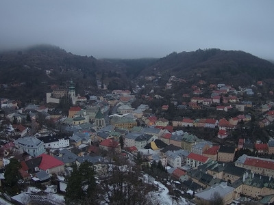 webkamera Banská Štiavnica 8.1.2025 16:00:01