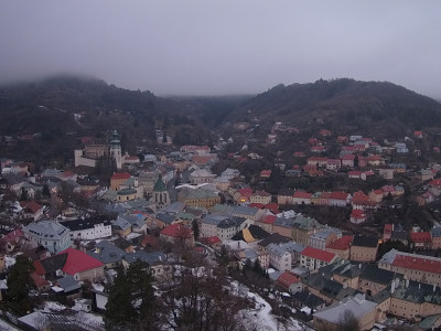 webkamera Banská Štiavnica 8.1.2025 16:15:01