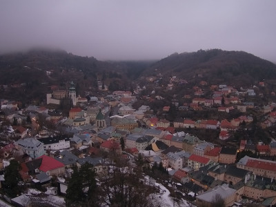 webkamera Banská Štiavnica 8.1.2025 16:20:01