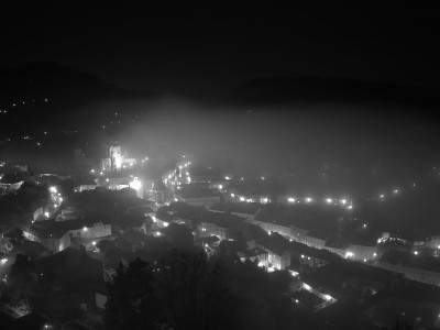 webkamera Banská Štiavnica 8.1.2025 19:25:01