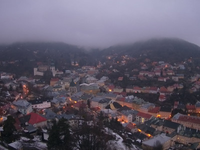 webkamera Banská Štiavnica 9.1.2025 07:30:01