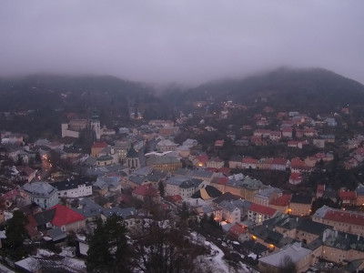 webkamera Banská Štiavnica 9.1.2025 07:35:01