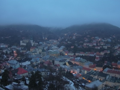 webkamera Banská Štiavnica 9.1.2025 07:40:02