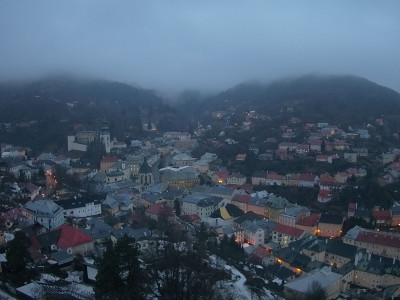 webkamera Banská Štiavnica 9.1.2025 07:45:02