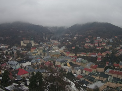 webkamera Banská Štiavnica 9.1.2025 08:10:01