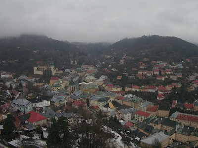 webkamera Banská Štiavnica 9.1.2025 08:40:01