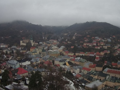 webkamera Banská Štiavnica 9.1.2025 08:45:02