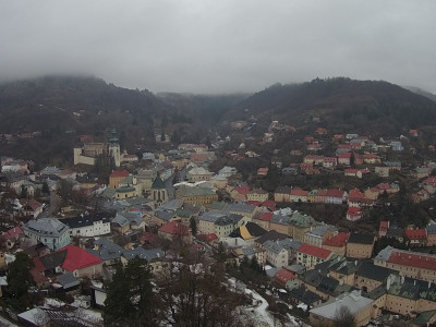 webkamera Banská Štiavnica 9.1.2025 08:55:02