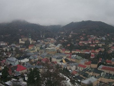 webkamera Banská Štiavnica 9.1.2025 09:40:02