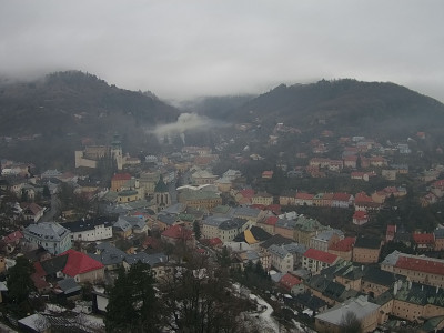 webkamera Banská Štiavnica 9.1.2025 10:40:01