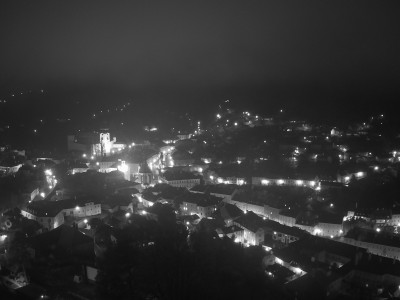 webkamera Banská Štiavnica 9.1.2025 22:00:02