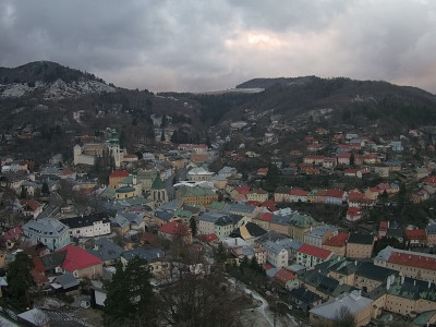 webkamera Banská Štiavnica 10.1.2025 16:00:03