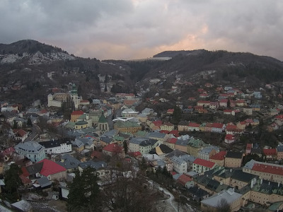 webkamera Banská Štiavnica 10.1.2025 16:05:02