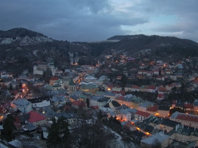 webkamera Banská Štiavnica 10.1.2025 16:35:02