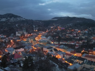 webkamera Banská Štiavnica 10.1.2025 16:40:02