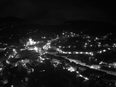 webkamera Banská Štiavnica 10.1.2025 22:15:03