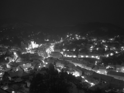 webkamera Banská Štiavnica 12.1.2025 00:45:02