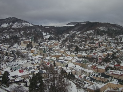 webkamera Banská Štiavnica 12.1.2025 14:15:03