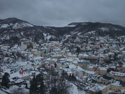 webkamera Banská Štiavnica 12.1.2025 16:10:03