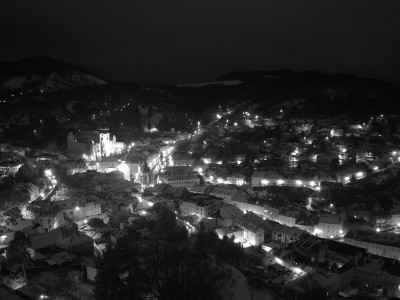 webkamera Banská Štiavnica 12.1.2025 22:45:03