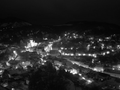 webkamera Banská Štiavnica 13.1.2025 00:10:01