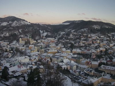 webkamera Banská Štiavnica 13.1.2025 07:40:03