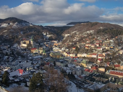 webkamera Banská Štiavnica 13.1.2025 14:10:03