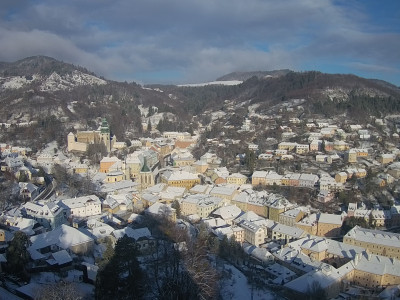 webkamera Banská Štiavnica 15.1.2025 09:30:03