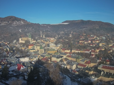 webkamera Banská Štiavnica 18.1.2025 09:25:02