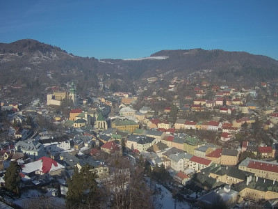 webkamera Banská Štiavnica 18.1.2025 11:00:02