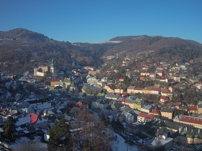 webkamera Banská Štiavnica 18.1.2025 13:55:03