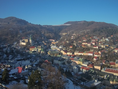 webkamera Banská Štiavnica 18.1.2025 14:05:02